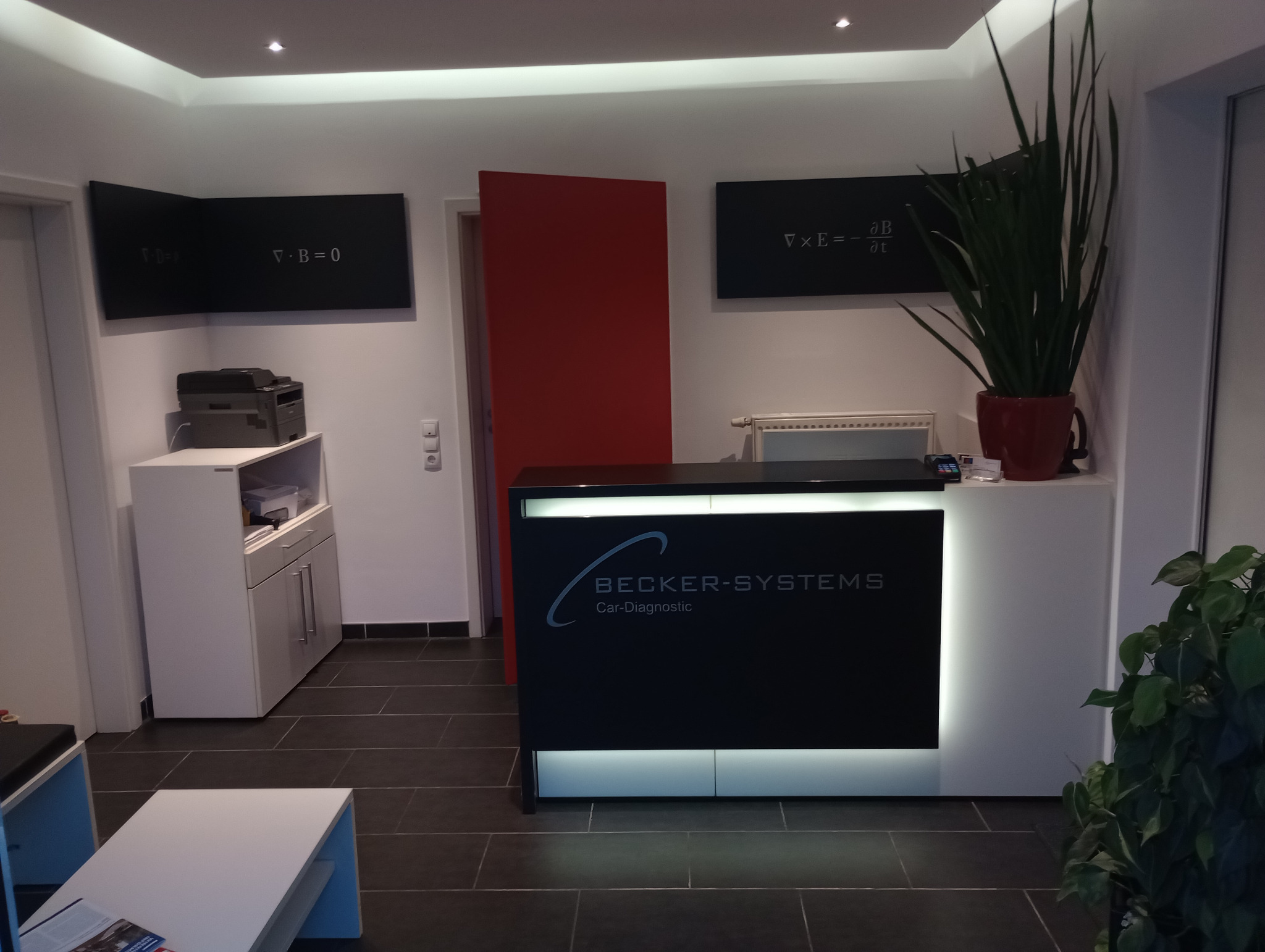 BECKER-SYSTEMS Empfangsbereich