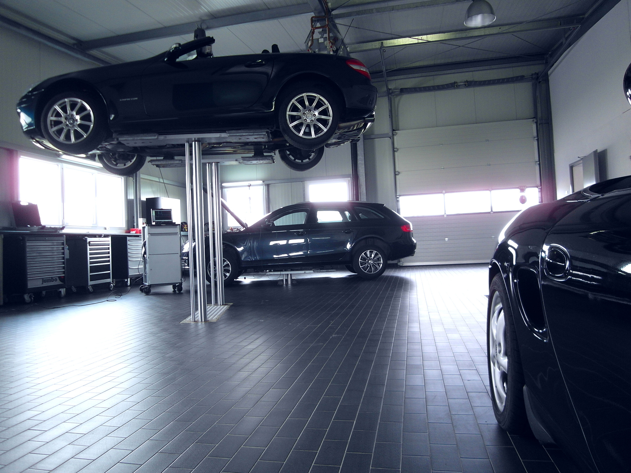 Fahrzeugdiagnose in der Werkstatt